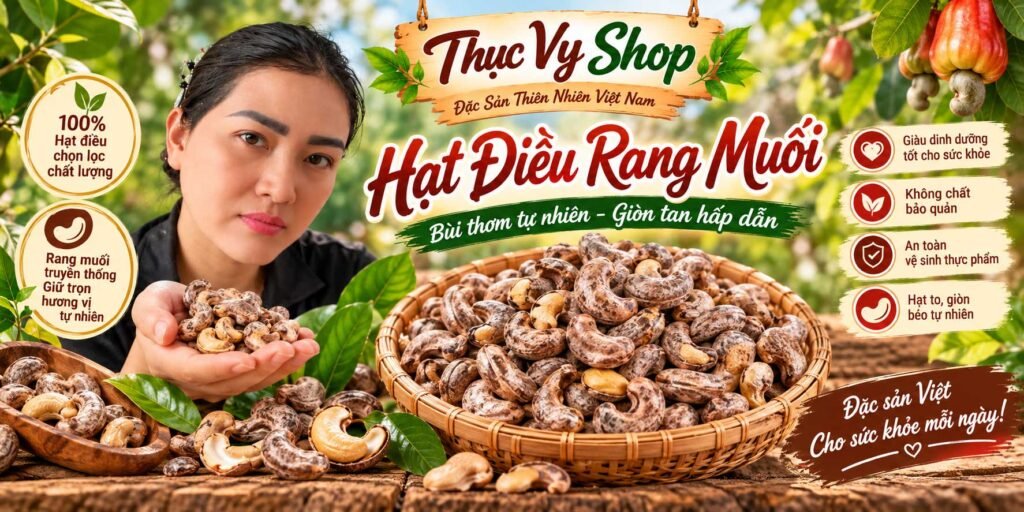 Hạt điều rang muối